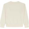 imageLucky Brand Girls Pullover Crochet Fleece Crew Neck Sweatshirt Soft ampamp ComfortableGardenia