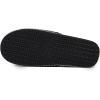 imageLucky Brand Memory Foam Rubber Sole Scuff Bedroom Slipper  Soft Comfy Mens Slippers  IndoorOutdoor Mens House SlippersBlack