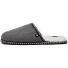 imageLucky Brand Memory Foam Rubber Sole Scuff Bedroom Slipper  Soft Comfy Mens Slippers  IndoorOutdoor Mens House SlippersGrey
