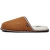 imageLucky Brand Memory Foam Rubber Sole Scuff Bedroom Slipper  Soft Comfy Mens Slippers  IndoorOutdoor Mens House SlippersTan