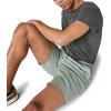 imageLucky Brand Mens 7quot Pull Up Linen ShortChino Green
