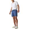 imageLucky Brand Mens 7quot Pull Up Linen ShortDark Denim