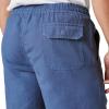 imageLucky Brand Mens 7quot Pull Up Linen ShortDark Denim