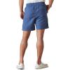 imageLucky Brand Mens 7quot Pull Up Linen ShortDark Denim