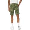 imageLucky Brand Mens 9quot Laguna Linen Flat Front ShortCamo Multi