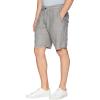 imageLucky Brand Mens 9quot Laguna Linen Flat Front ShortCharcoal Grey