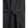 imageLucky Brand Mens Bathrobe  Warm Long Sleeve Knit Robe with Shawl Collar  Soft Cotton Blend Bath Robes for Men Size SXLCharcoal Heather