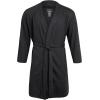imageLucky Brand Mens Bathrobe  Warm Long Sleeve Knit Robe with Shawl Collar  Soft Cotton Blend Bath Robes for Men Size SXLCharcoal Heather