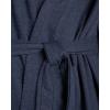 imageLucky Brand Mens Bathrobe  Warm Long Sleeve Knit Robe with Shawl Collar  Soft Cotton Blend Bath Robes for Men Size SXLMood Indigo