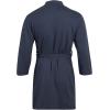 imageLucky Brand Mens Bathrobe  Warm Long Sleeve Knit Robe with Shawl Collar  Soft Cotton Blend Bath Robes for Men Size SXLMood Indigo
