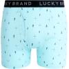 imageLucky Brand Mens Boxer Briefs  3 Pack Classic Mens Underwear Boxer Briefs with Functional Fly  Soft Cotton Boxers for MenBlackPrintHeather Grey