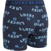 imageLucky Brand Mens Boxer Briefs  3 Pack Classic Mens Underwear Boxer Briefs with Functional Fly  Soft Cotton Boxers for MenCharcoal Grey HeatherMood Indigo PrintMineral Red