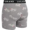 imageLucky Brand Mens Boxer Briefs  3 Pack Classic Mens Underwear Boxer Briefs with Functional Fly  Soft Cotton Boxers for MenJet Blackdecember Sky Printmineral Red