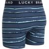 imageLucky Brand Mens Boxer Briefs  3 Pack Classic Mens Underwear Boxer Briefs with Functional Fly  Soft Cotton Boxers for MenMood IndigoStripeSea Angel