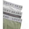 imageLucky Brand Mens Boxer Briefs  3 Pack Soft Mens Underwear Boxer Briefs with Contour Pouch  Breathable Boxers for MenMedium GreyLight GreyOil Green