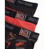 imageLucky Brand Mens Boxer Briefs  3 Pack Soft Stretch Casual Mens Underwear with Functional Fly Pouch Boxers S2XLJet BlackJet Black PrintTandori Spice