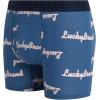 imageLucky Brand Mens Boxer Briefs  3 Pack Soft Stretch Casual Mens Underwear with Functional Fly Pouch Boxers S2XLMood IndigoVintage Indigo PrintCharcoal Grey Heather