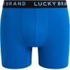 imageLucky Brand Mens Boxer Briefs  4 Pack Sport Soft Boxers for Men with No Fly Pouch  Performance Mens Underwear Boxer BriefsBlackBlueAzure Blue PrintBlack