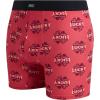 imageLucky Brand Mens Boxer Briefs  4 Pack Sport Soft Boxers for Men with No Fly Pouch  Performance Mens Underwear Boxer BriefsBlackSoft GreyPrintTibetan Red