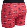 imageLucky Brand Mens Boxer Briefs  4 Pack Sport Soft Boxers for Men with No Fly Pouch  Performance Mens Underwear Boxer BriefsBlackSoft GreyPrintTibetan Red