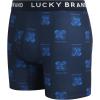 imageLucky Brand Mens Boxer Briefs  4 Pack Sport Soft Boxers for Men with No Fly Pouch  Performance Mens Underwear Boxer BriefsDark GreyMedium GreyMood Indigo PrintBlue
