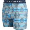 imageLucky Brand Mens Boxer Briefs  4 Pack Sport Soft Boxers for Men with No Fly Pouch  Performance Mens Underwear Boxer BriefsMood IndigoDusk BlueAlloy PrintSmoked Pearl
