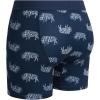 imageLucky Brand Mens Boxer Briefs  4 Pack Sport Soft Boxers for Men with No Fly Pouch  Performance Mens Underwear Boxer BriefsMood IndigoLight GreyPrintTibetan Red