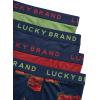 imageLucky Brand Mens Boxer Briefs  4 Pack Sport Soft Boxers for Men with No Fly Pouch  Performance Mens Underwear Boxer BriefsMood IndigoRed OchrePrintPiquant Green