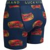 imageLucky Brand Mens Boxer Briefs  4 Pack Sport Soft Boxers for Men with No Fly Pouch  Performance Mens Underwear Boxer BriefsMood IndigoRed OchrePrintPiquant Green