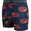 imageLucky Brand Mens Boxer Briefs  4 Pack Sport Soft Boxers for Men with No Fly Pouch  Performance Mens Underwear Boxer BriefsMood IndigoRed OchrePrintPiquant Green