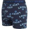 imageLucky Brand Mens Boxer Briefs  6 Pack Classic Mens Underwear Boxer Briefs with Functional Fly  Soft Cotton Boxers for MenCharcoal Grey HeatherMood Indigo PrintMineral Red