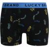 imageLucky Brand Mens Boxer Briefs  6 Pack Classic Mens Underwear Boxer Briefs with Functional Fly  Soft Cotton Boxers for MenJet BlackBlackJet Black Print