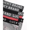 imageLucky Brand Mens Boxer Briefs  6 Pack Classic Mens Underwear Boxer Briefs with Functional Fly  Soft Cotton Boxers for MenJet BlackDecember Sky PrintMineral Red