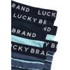 imageLucky Brand Mens Boxer Briefs  6 Pack Classic Mens Underwear Boxer Briefs with Functional Fly  Soft Cotton Boxers for MenMood IndigoStripeSea Angel