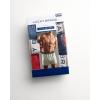 imageLucky Brand Mens Boxer Shorts  3 Pack Knit Cotton Boxers for Men with Functional Fly  Lightweight Mens Underwear BoxersBlueNavy PrintRed