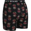imageLucky Brand Mens Boxer Shorts  3 Pack Knit Cotton Boxers for Men with Functional Fly  Lightweight Mens Underwear BoxersCharcoal GreyHeatherjet Black PrintMineral Red