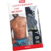 imageLucky Brand Mens Boxer Shorts  3 Pack Knit Cotton Boxers for Men with Functional Fly  Lightweight Mens Underwear BoxersDark GreyStormy Weather PrintLight Grey Heather