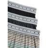 imageLucky Brand Mens Boxer Shorts  3 Pack Knit Cotton Boxers for Men with Functional Fly  Lightweight Mens Underwear BoxersJet BlackStripeCharcoalHeather Grey