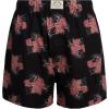 imageLucky Brand Mens Boxer Shorts  3 Pack Woven Cotton Boxers for Men with Functional Fly  Lightweight Mens Underwear BoxersPlaidBlack PrintRed