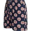 imageLucky Brand Mens Boxer Shorts  3 Pack Woven Cotton Boxers for Men with Functional Fly  Lightweight Mens Underwear BoxersPlaidMood Indigo Total Eclipse Print