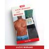 imageLucky Brand Mens Boxer Shorts  3 Pack Woven Cotton Boxers for Men with Functional Fly  Lightweight Mens Underwear BoxersPlaidSmoked Pearl PrintJet Black
