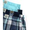 imageLucky Brand Mens Boxer Shorts  6 Pack Relaxed Fit Cotton Boxers with Functional Fly and Elastic Waistband Sizes SXLPlaidMood IndigoSea Angel