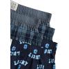 imageLucky Brand Mens Boxer Shorts  6 Pack Relaxed Fit Cotton Boxers with Functional Fly and Elastic Waistband Sizes SXLTotal Eclipse PlaidMedium GreyTotal Eclipse Print