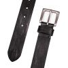 imageLucky Brand Mens Casual and Dress Leather Belts with Metal BuckleAztec Embossed  Black