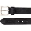 imageLucky Brand Mens Casual and Dress Leather Belts with Metal BuckleAztec Embossed  Black