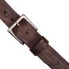 imageLucky Brand Mens Casual and Dress Leather Belts with Metal BuckleAztec Embossed  Brown