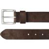 imageLucky Brand Mens Casual and Dress Leather Belts with Metal BuckleAztec Embossed  Brown