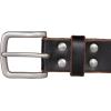 imageLucky Brand Mens Casual and Dress Leather Belts with Metal BuckleRaw Edge  Black