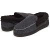 imageLucky Brand Mens Faux Wool Sherpa Lined SlipperBlackBlack