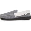 imageLucky Brand Mens Faux Wool Sherpa Lined SlipperGreyWhite